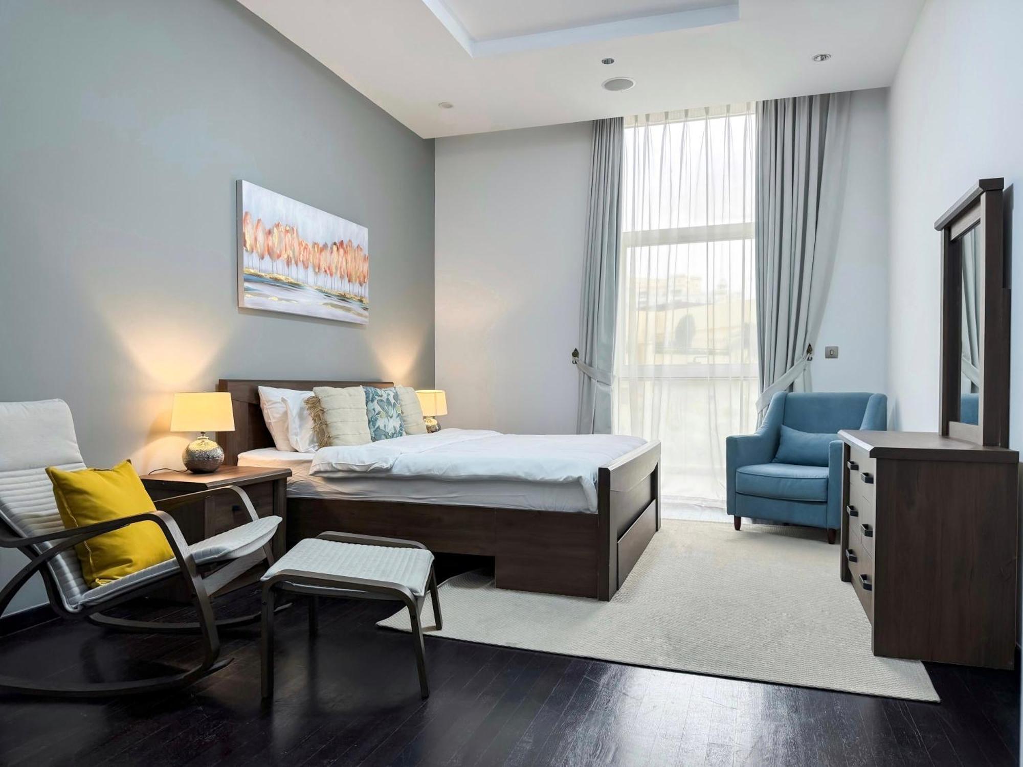 Modern Beachfront 1Br Apartment - Tiara Residence Dubaj Exteriér fotografie